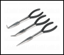 Sealey S0433 Needle Nose Pliers Set 3pc 275mm