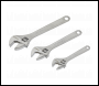 Sealey S0448 Adjustable Wrench Set 3pc 150, 200 & 250mm