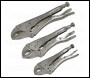 Sealey S0463 Locking Pliers Set 3pc