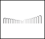 Sealey S0465 Siegen Hex Key Set 25pc