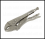 Sealey S0486 Locking Pliers 175mm Curved Jaw