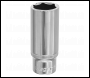 Sealey S0597 WallDrive® Socket 19mm Deep 3/8 inch Sq Drive