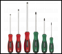 Sealey S0615 Soft Grip Screwdriver Set 6pc