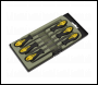 Sealey S0628 Siegen Needle File Set 100mm 6pc