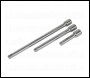 Sealey S0718 Siegen Extension Bar Set 1/4 inch Sq Drive 3pc