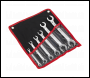 Sealey S0767 Siegen Flare Nut Spanner Set 6pc