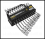 Sealey S0840 Siegen Reversible Combination Ratchet Spanner Set 12pc