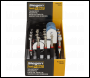 Sealey S0946 Siegen Telescopic Magnetic Pick-Up Tools & Inspection Mirrors - Display Box of 20