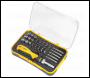 Sealey S0979 Siegen Ratchet Screwdriver Socket & Bit Set 45pc