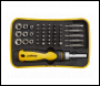 Sealey S0979 Socket & Bit Set 45pc Ratchet Screwdriver