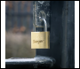 Sealey S0987 Siegen Brass Body Padlock with Brass Cylinder 40mm