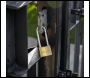 Sealey S0989 Siegen Brass Body Padlock with Brass Cylinder Long Shackle 40mm