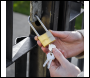 Sealey S0989 Siegen Brass Body Padlock with Brass Cylinder Long Shackle 40mm