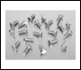 Sealey S1025 Stainless Steel Hex Head Set Screw M10 X 25 A2, DIN 933 - Pack of 25