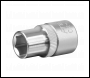 Sealey S1212 Premier Socket 1/2 inch Sq Drive 12mm
