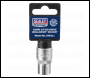 Sealey S1212 Premier Socket 1/2 inch Sq Drive 12mm