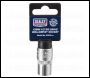 Sealey S1213 Premier Socket 1/2 inch Sq Drive 13mm