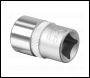 Sealey S1215 Premier Socket 1/2 inch Sq Drive 15mm