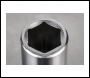 Sealey S1215D Premier Deep Socket 1/2 inch Sq Drive 15mm