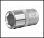 Sealey S1216 Premier Socket 1/2 inch Sq Drive 16mm