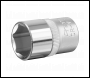 Sealey S1219 Premier Socket 1/2 inch Sq Drive 19mm