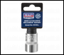Sealey S1219 Premier Socket 1/2 inch Sq Drive 19mm