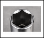 Sealey S1222D Premier Deep Socket 1/2 inch Sq Drive 22mm