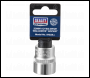 Sealey S1223 Premier Socket 1/2 inch Sq Drive 23mm