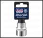 Sealey S1224 Premier Socket 1/2 inch Sq Drive 24mm