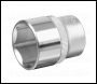 Sealey S1225 Premier Socket 1/2 inch Sq Drive 25mm
