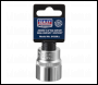 Sealey S1226 Premier Socket 1/2 inch Sq Drive 26mm
