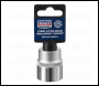 Sealey S1227 Premier Socket 1/2 inch Sq Drive 27mm