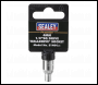 Sealey S1404 Premier Socket 1/4 inch Sq Drive 4mm