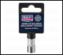 Sealey S1410 Premier Socket 1/4 inch Sq Drive 10mm