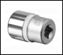 Sealey S1413 Premier Socket 1/4 inch Sq Drive 13mm