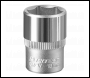 Sealey S1413 WallDrive® Socket 13mm 1/4 inch Sq Drive