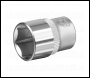 Sealey S3815 Premier Socket 3/8 inch Sq Drive 15mm
