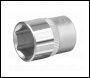 Sealey S3816 Premier Socket 3/8 inch Sq Drive 16mm