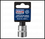 Sealey S3817 Premier Socket 3/8 inch Sq Drive 17mm