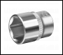 Sealey S3818 Premier Socket 3/8 inch Sq Drive 18mm