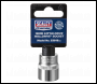 Sealey S3818 Premier Socket 3/8 inch Sq Drive 18mm