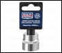 Sealey S3824 Premier Socket 3/8 inch Sq Drive 24mm