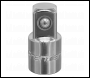 Sealey S38F-12M Premier Adaptor 3/8 inch Sq Drive Female to 1/2 inch Sq Drive Male