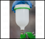 Sealey S717G Gravity Feed Spray Gun 1.7mm Set-Up