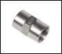 Sealey SA1/1414FF Double Female Union 1/4 inch BSP to 1/4 inch BSP
