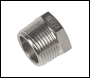 Sealey SA1/3412F Adaptor 3/4 inch BSPT Male to 1/2 inch BSP Female