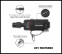 Sealey SA1004 Premier Mini Air Die Grinder 6mm