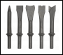 Sealey SA12C Air Hammer Chisel Set 120mm 5pc