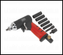 Sealey SA141 Premier Air Impact Wrench Diesel Glow Plug Kit 1/4 inch Sq Drive