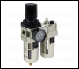 Sealey SA206 Air Filter/Regulator/Lubricator Max Airflow 105cfm